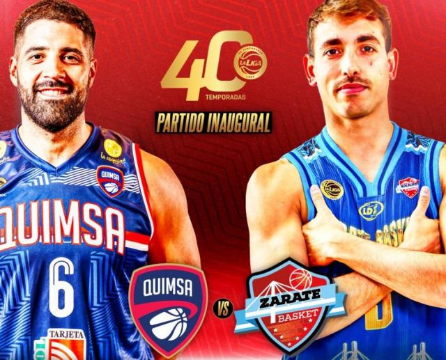 Quimsa vs Z�rate Basket: Se abre la temporada