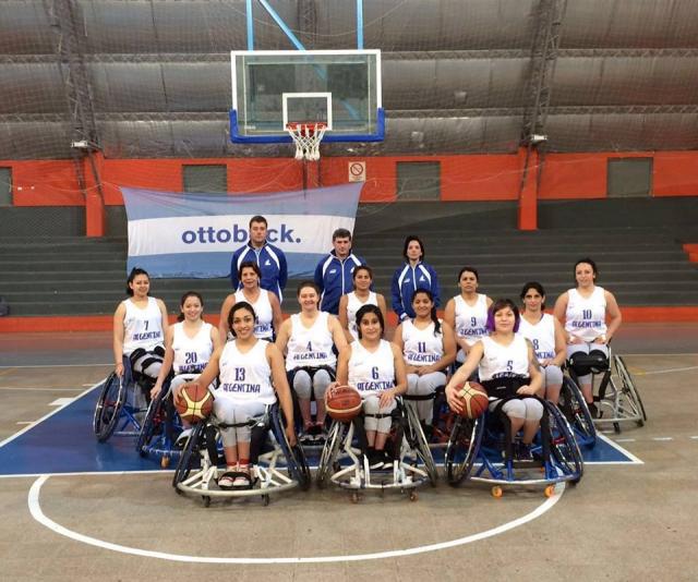 Se viene el debut de la selecci�n femenina de b�squet en silla de ruedas