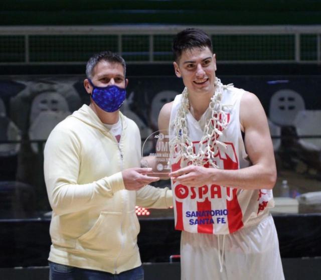 Lema: "Me llevo un grupo maravilloso que me ayud� a disfrutar de vuelta del b�squet"