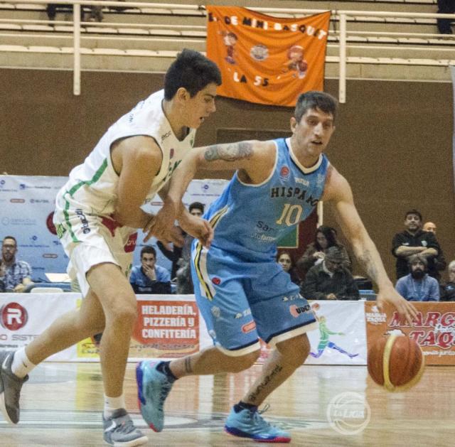 Hispano dio una nueva muestra de car�cter