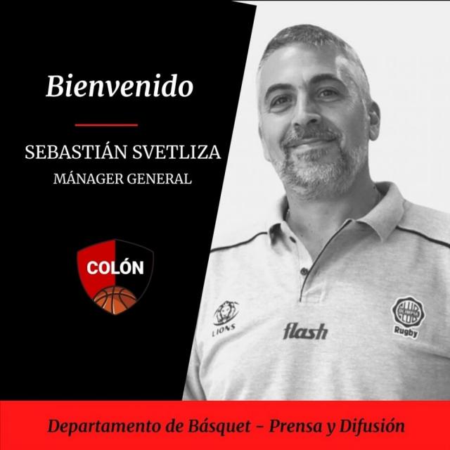 Svetliza: "La idea es resurgir, volver a poner a Col�n a nivel b�squet en los primeros planos"