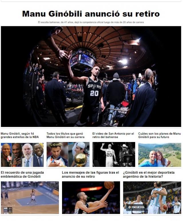 Manu seg�n los medios